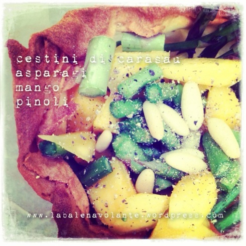 cestini_carasau_asparagi_mango_vegan